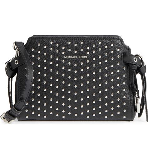 michael kors small crossbody purse with studs|Michael Kors small crossbody handbags.